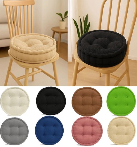 Fleece round chair cushion pad - fleece,